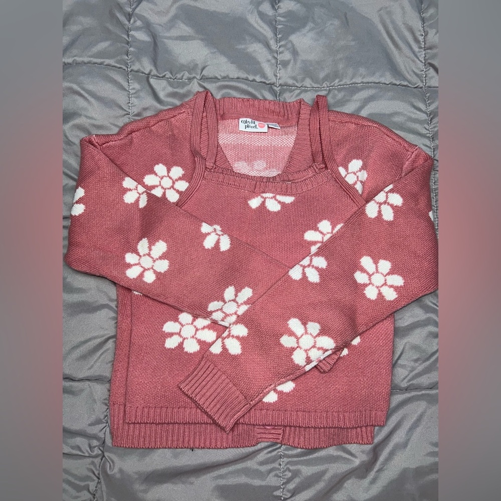 Colorful Planet Teen top set sz 18/20